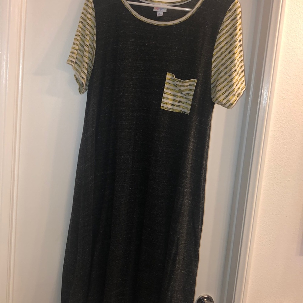 Lilaroe Short In The Front Long In The Back Dress